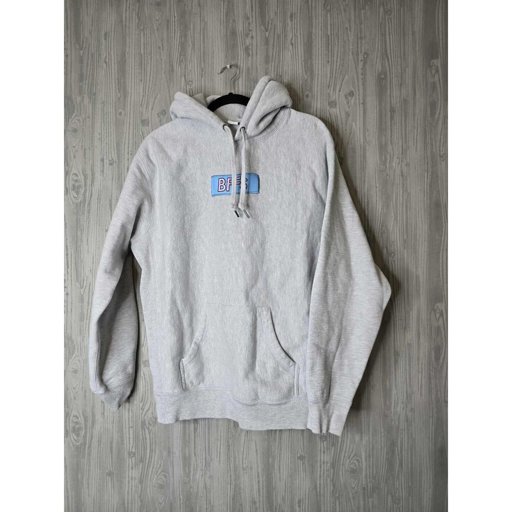 Barstool Sports BFFs Gray Hoodie Size Large Unisex Streetwear Casual - Picture 4 of 6